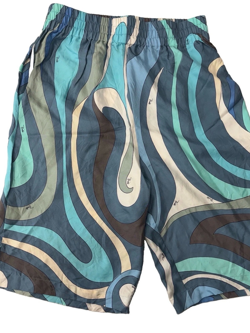Emilio Pucci Blue Shorts
